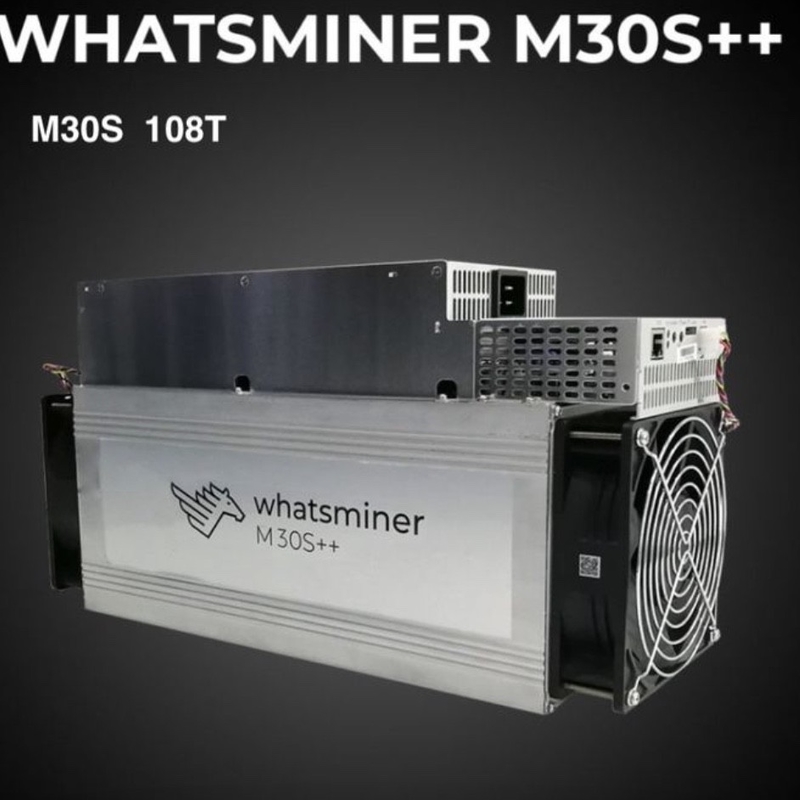 de Mijnwerker Machine 108TH/S 3348W Microbt Whatsminer M30s++ 108t van 0.030j/Gh BTC